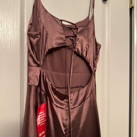 Speechless Mauve High Low Dress - Picture 3 of 4